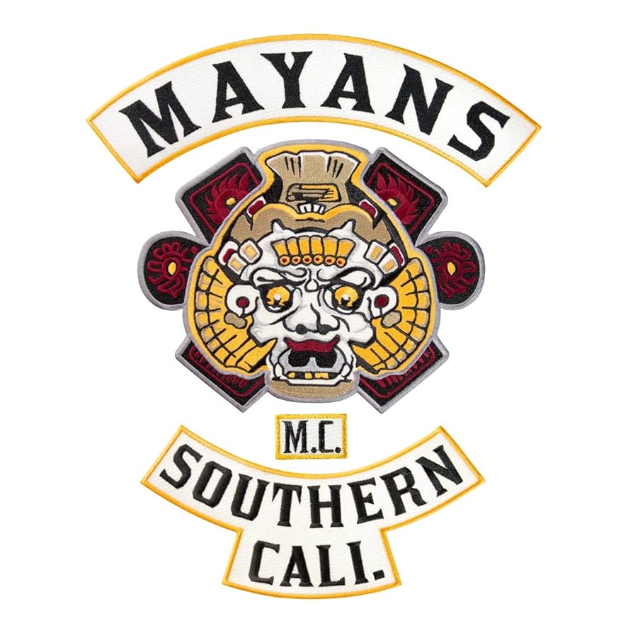 バイカー　パッチ Amazon | Mayans Southern Cali M.C. Colors バイカーギャング
